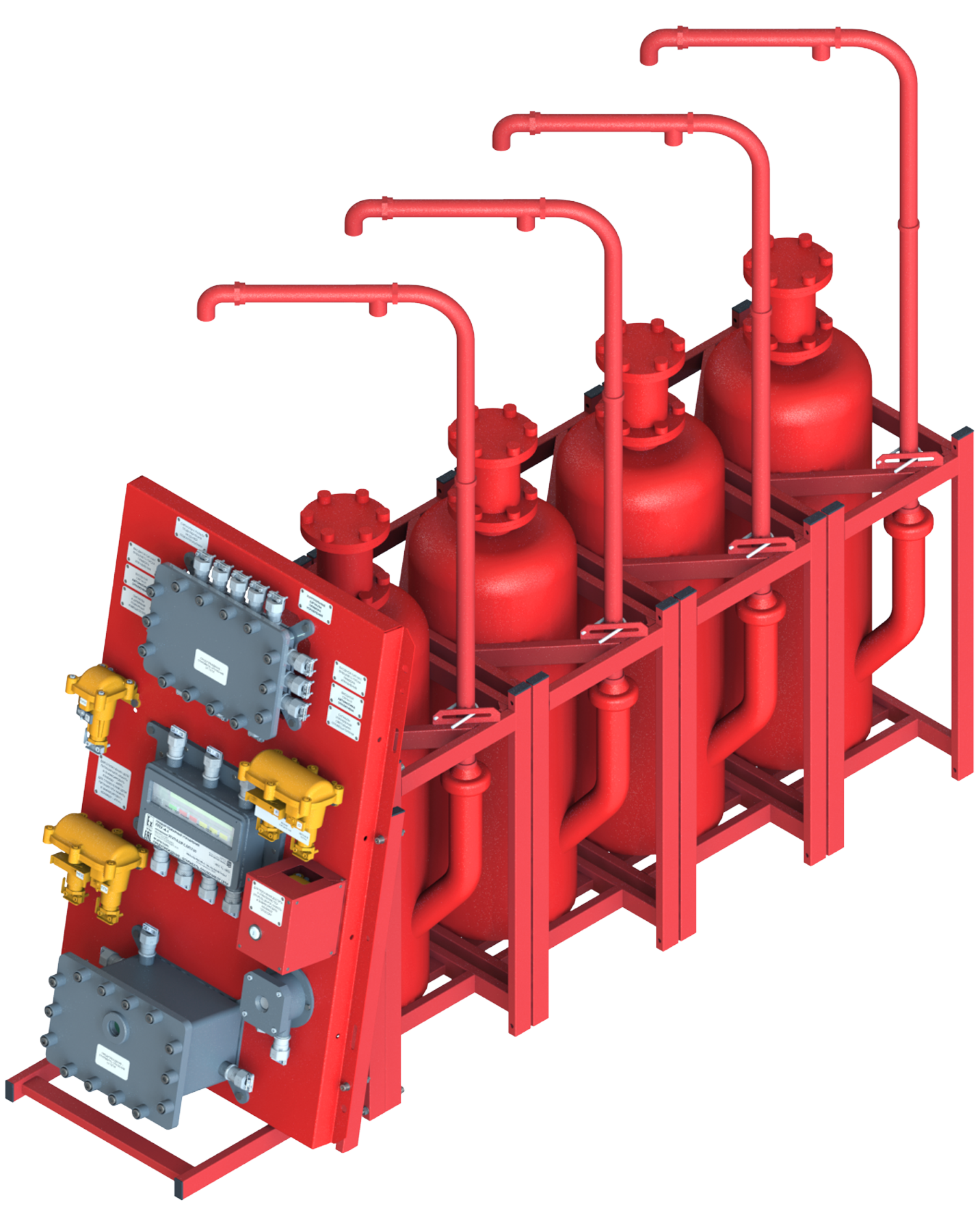 Установка пожаротушения УАПП-2Р-ХВ