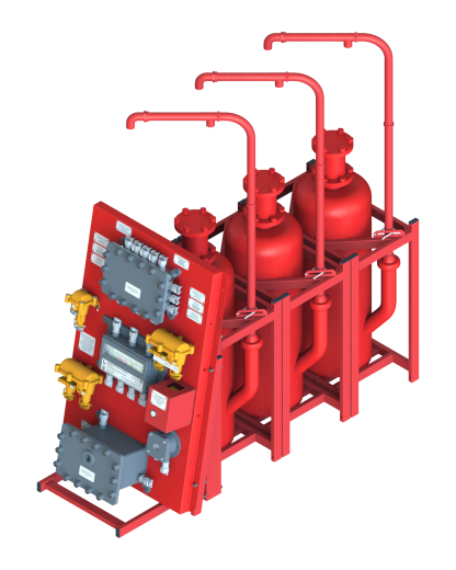 Установка пожаротушения УАПП-2Р-ХВ